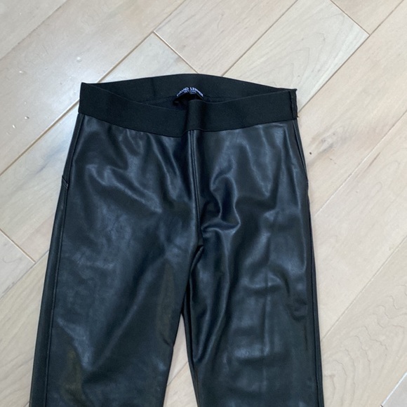 David Lerner leather soft stretch leggings - Picture 8 of 12